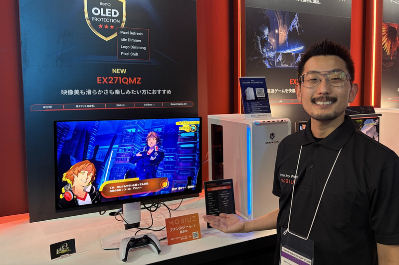 芸術作品であるゲームを、「EX271QMZ」でより美しく楽しんでほしいと語る高見祐介氏
