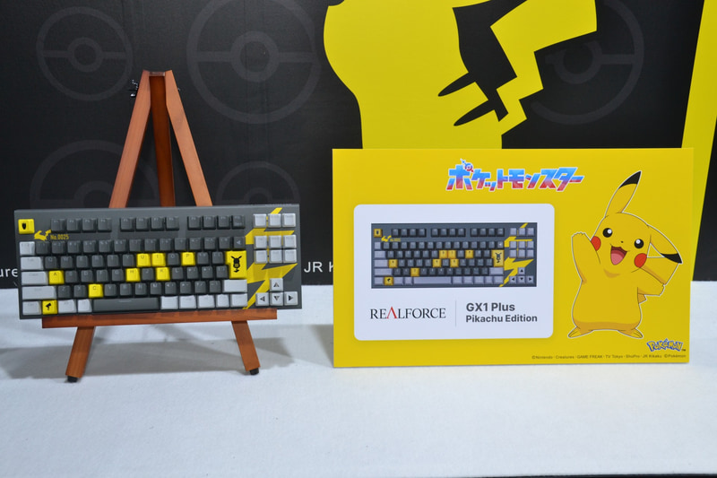 「REALFORCE GX1 Plus Keyboard Pikachu Edition」