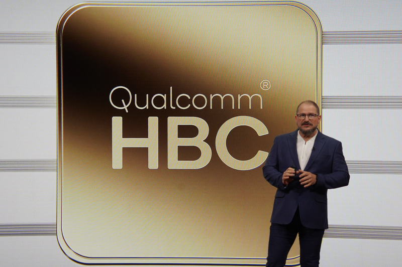 Qualcommはデータセンター用のHBCをスマートフォンやPC向けにも採用する開発意向表明が行なわれた