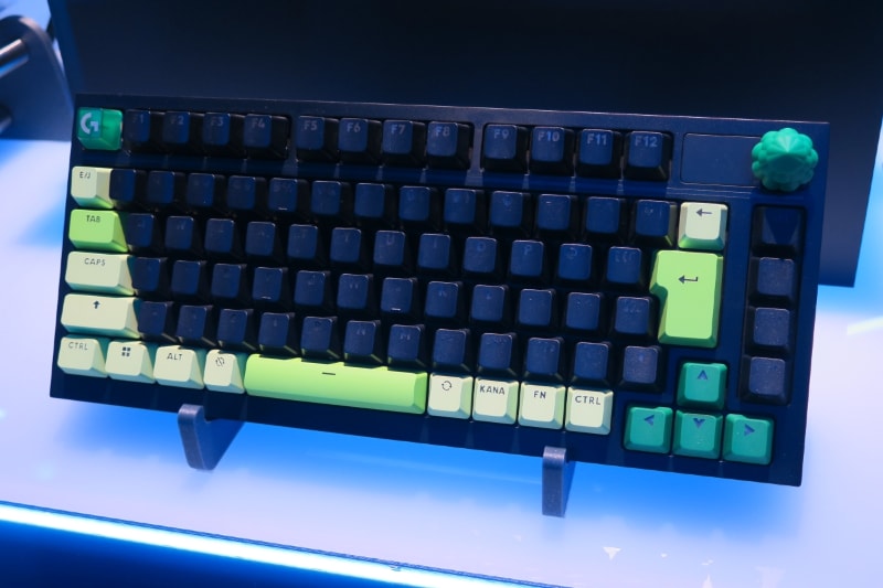 交換用キーキャップ フォレスト装着イメージ