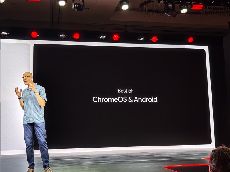 GooglebookはChromeOS+Android