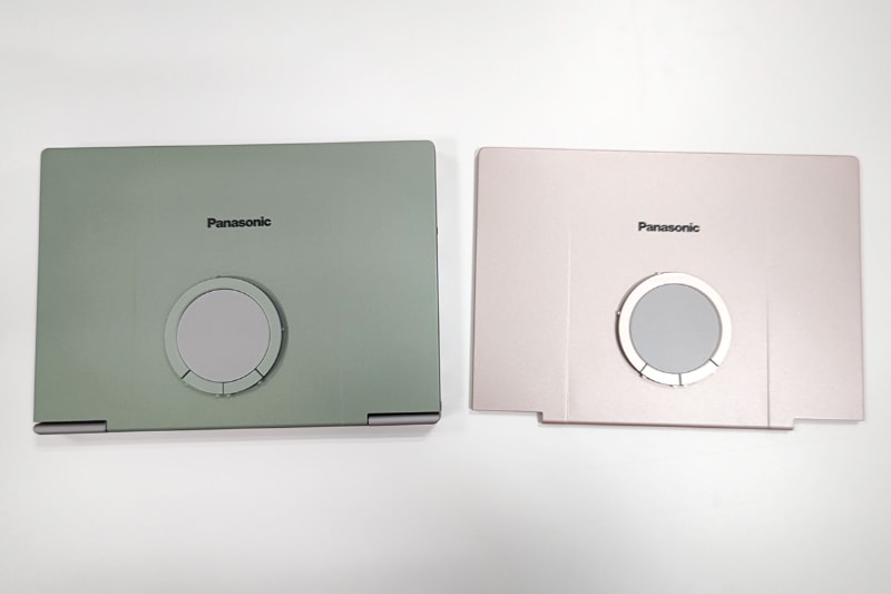 2色のホイールパッド