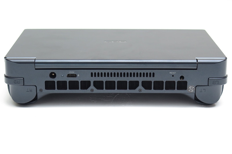 本体背面のインターフェイス