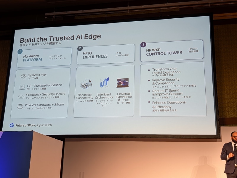 信頼できるAIエッジの構築が重要と語る