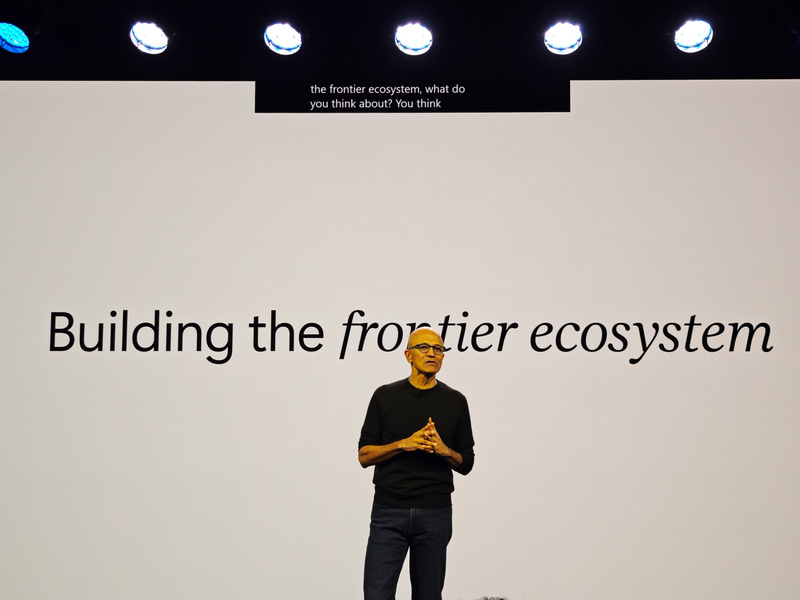 フロンティアAIモデルをよりよく活用できるフロンティア・エコシステムを構築するとナデラCEO