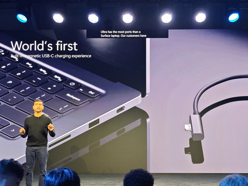 マグネット式USB-C