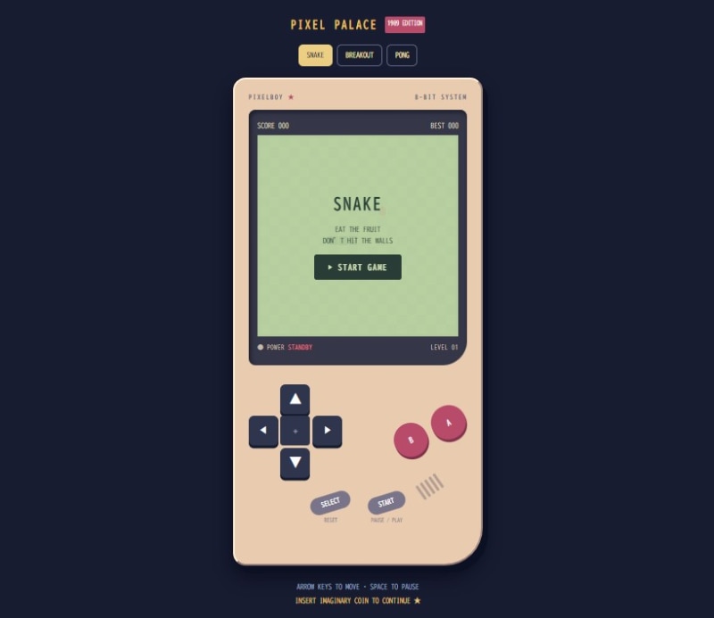 チャットの中でいきなりレトロゲームを作ることも