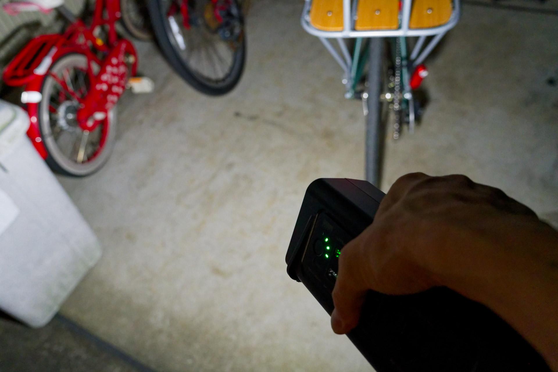 手持ちしやすいので懐中電灯風に使える