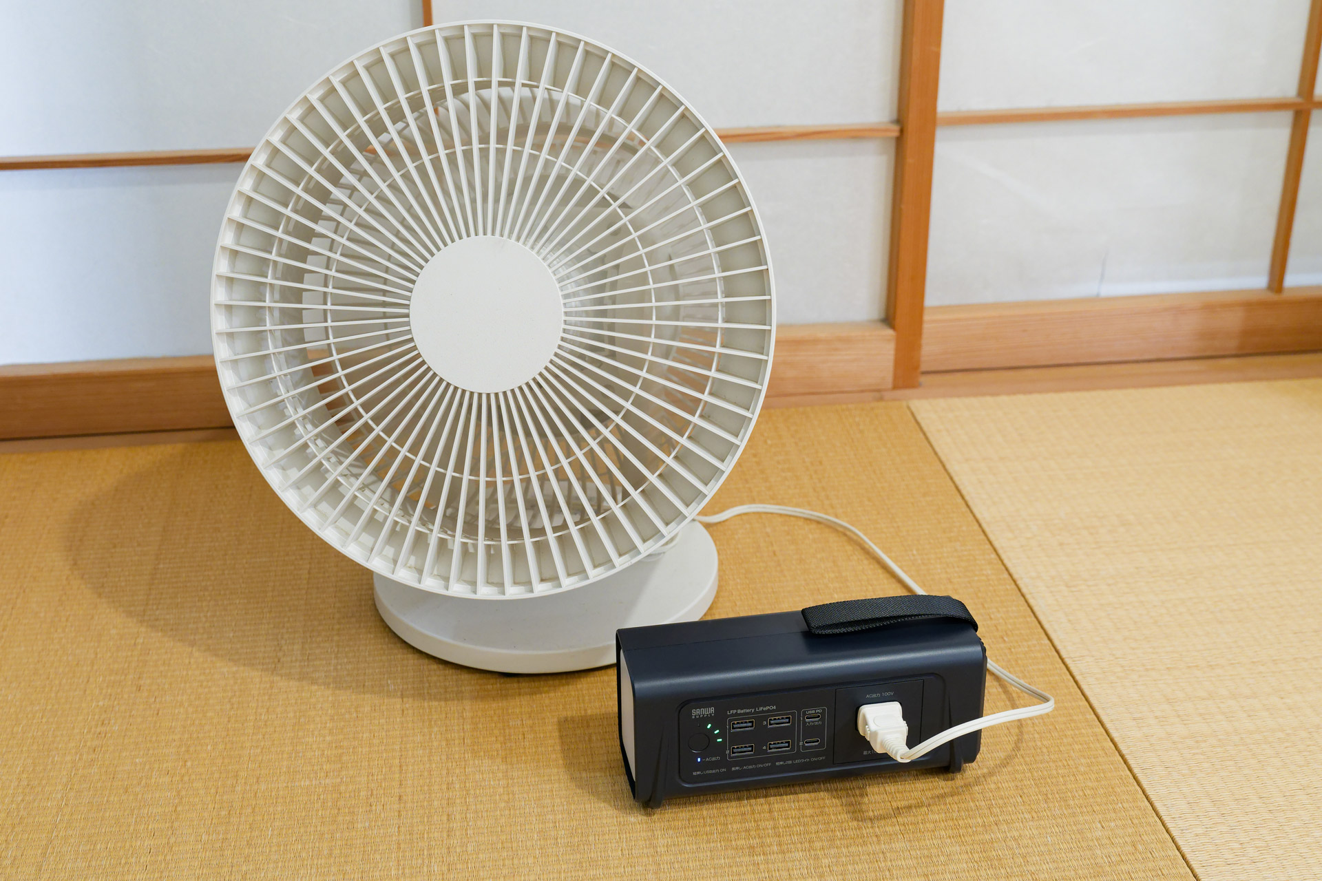 サーキュレーターは2時間40分動作した