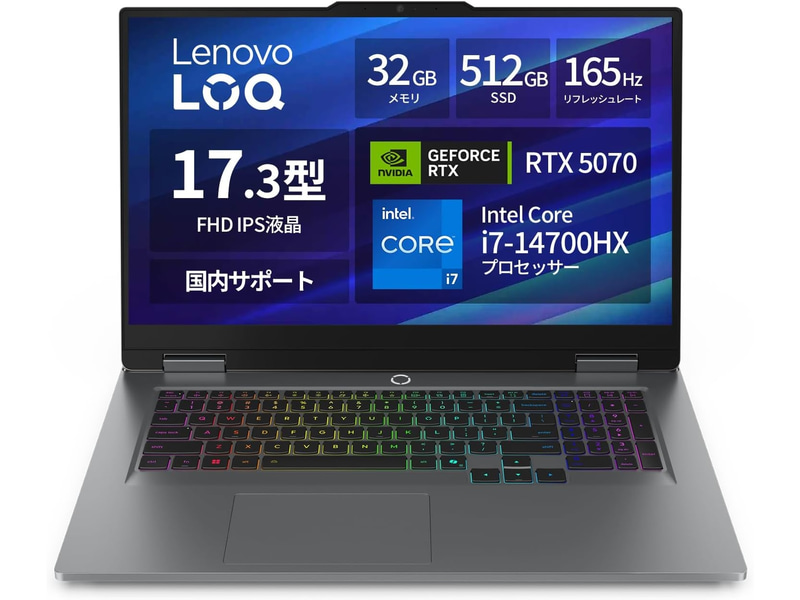 Lenovo LOQ 17IRX10(83JH00EVJP)