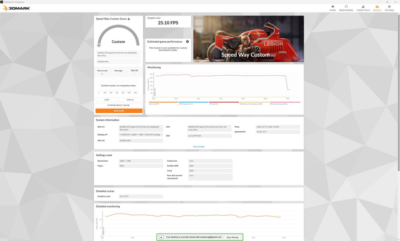 Speed Wayはx86エミュレーションで25.10fps