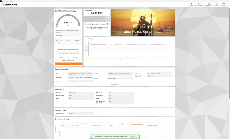 Arm64では44.30fps