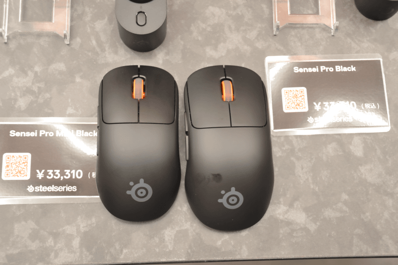 左右対称の「Sensei Pro」(右)と「Sensei Pro Mini」(左)