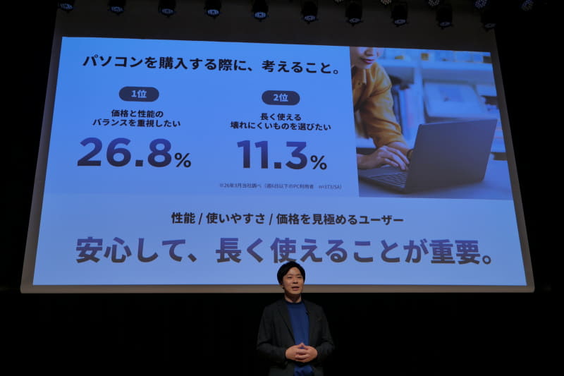 購入後も安心して長く使えることを重視した仕様を実現