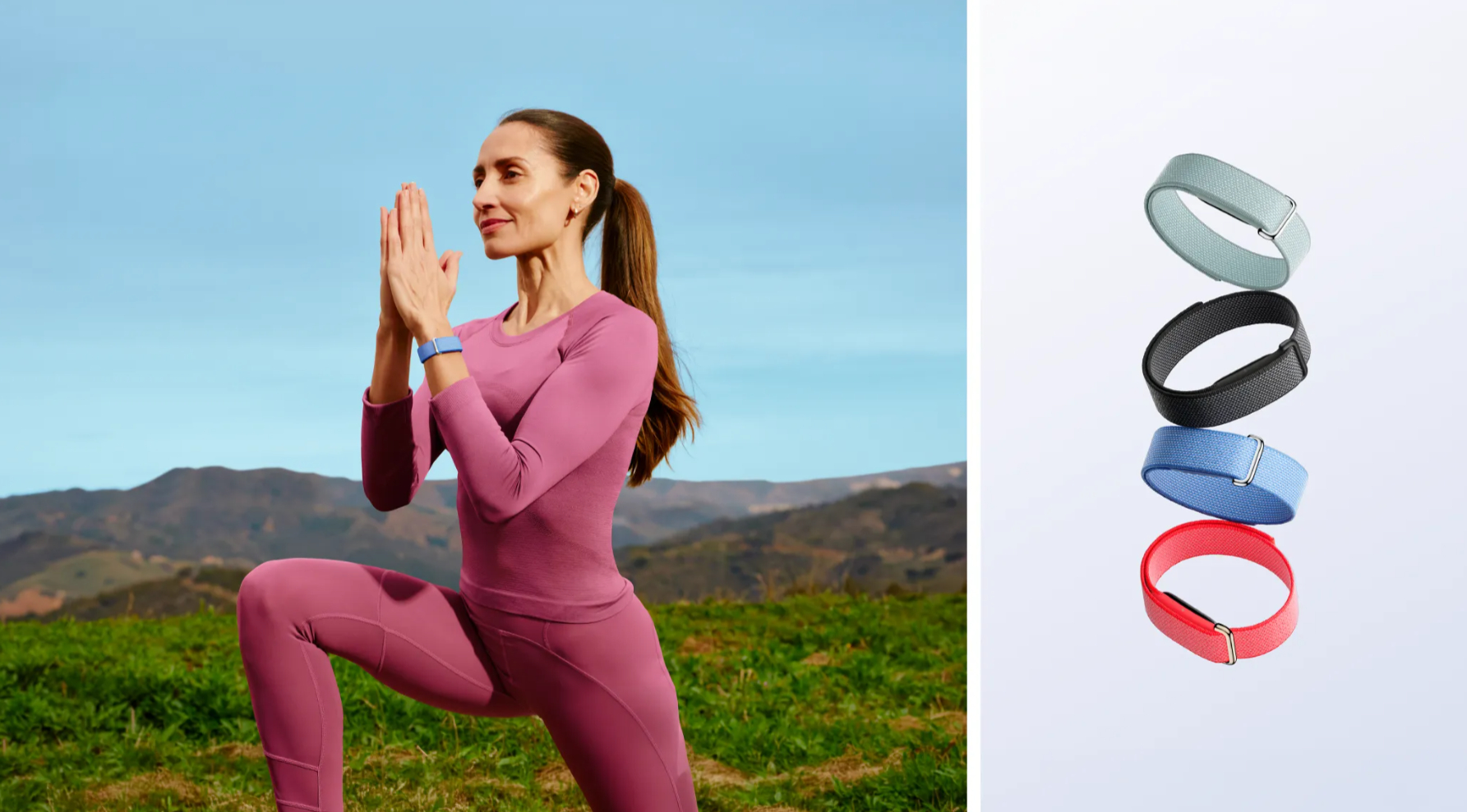 ディスプレイを搭載しないセンサー本体を採用したFitbit Air