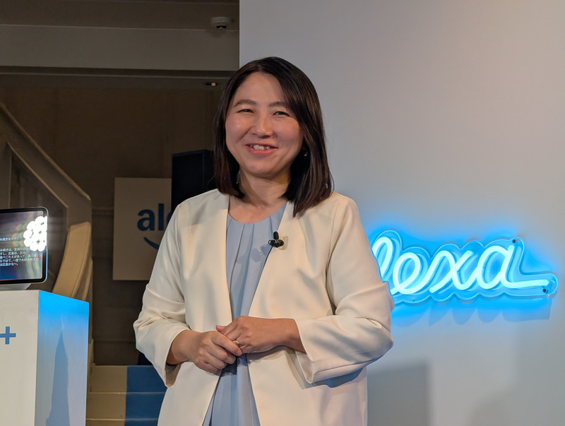 アマゾンジャパンのAmazonデバイス事業本部、Echo・Ring・スマートホーム事業部の丸山舞事業部長
