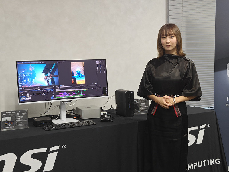 かとうみさと監督とPRO MAX 341QPXW14