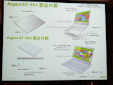 日本エイサー、厚さ12.2mmの11.6型フルHD液晶Ultrabook ～Windows 8の