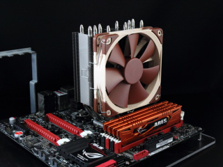 瀬文茶のヒートシンクグラフィック】Noctua「NH-U12S」 ～“100% RAM