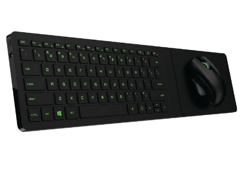 Razer、膝の上で使えるマウスパッド一体型の無線キーボード「Turret