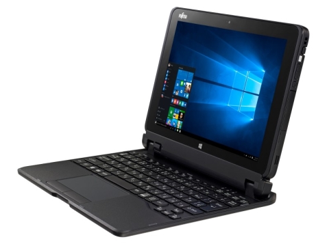 biz】富士通、耐久性強化のWindows 10搭載10.1型タブレット ～法人