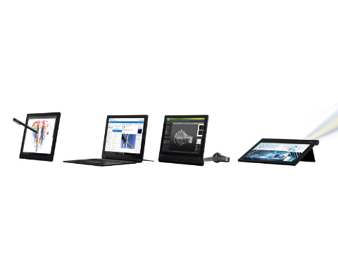 レノボ、キーボード装着時でも1,065gの12型2in1 「ThinkPad X1 Tablet