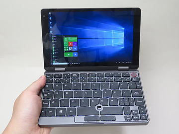 Hothotレビュー】4万円台からの8型UMPC、「CHUWI MiniBook」を