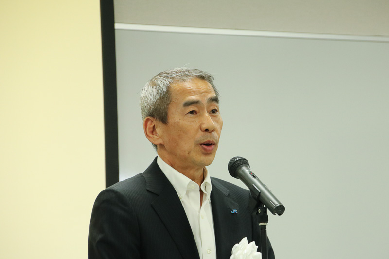 西日本旅客鉄道株式会社 取締役兼常務執行役員 近畿統括本部長 平野賀久氏