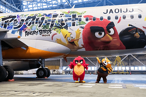 ジェットスター×映画「アングリーバード」がコラボした「4つのハッピー