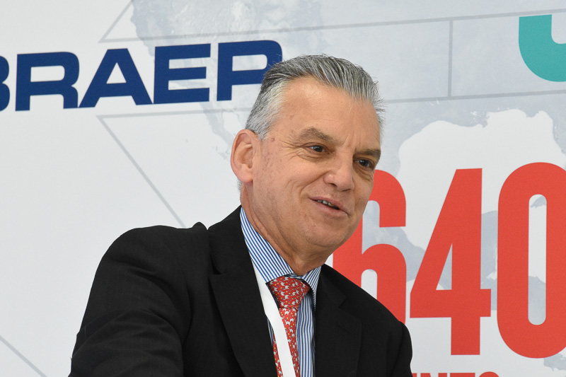 エンブラエルCEO パウロ・シルバ氏