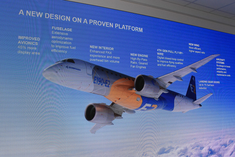 エンブラエル E2シリーズの特徴