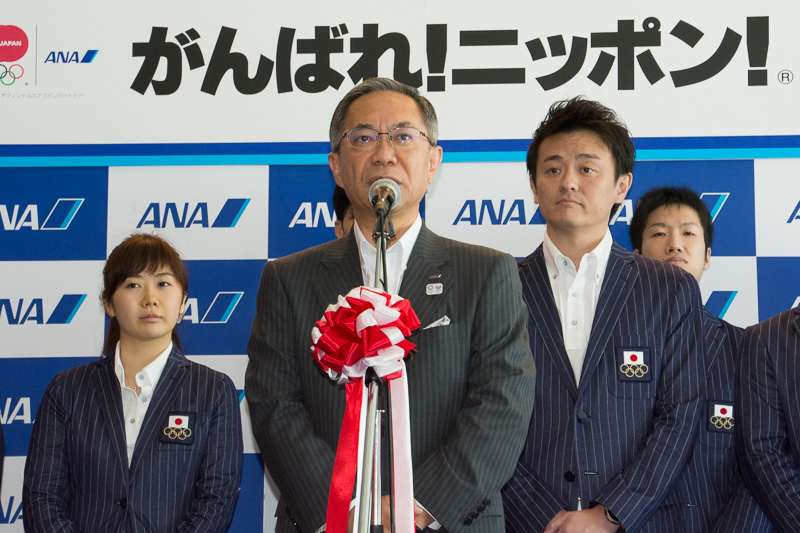 全日本空輸株式会社 代表取締役副社長で、東京オリンピック・パラリンピック推進本部 本部長の内薗幸一氏