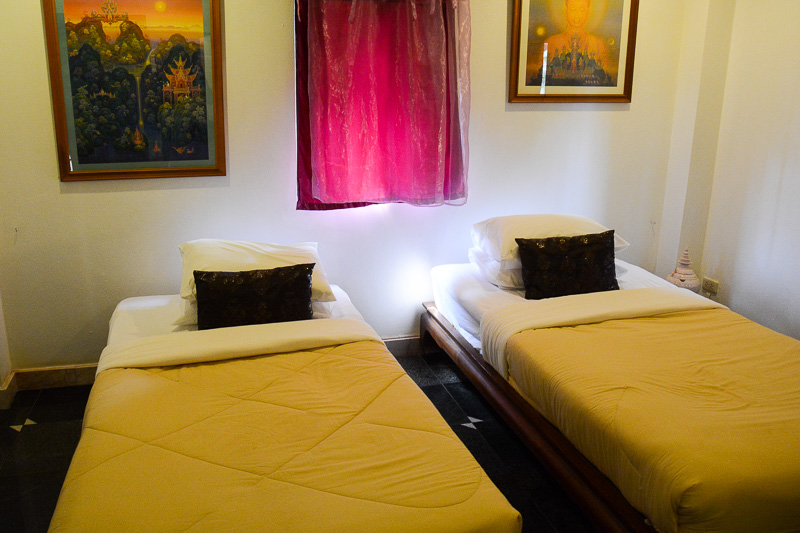 ツインベッドのスタンダードルーム