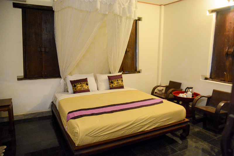 ダブルベッドのスーペリアルーム