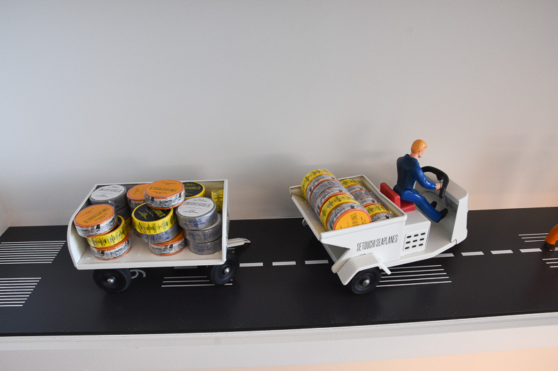 KODIAK 100型機が描かれたマスキングテープ（400円）