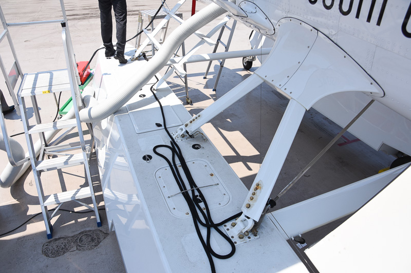 フロートの接合部