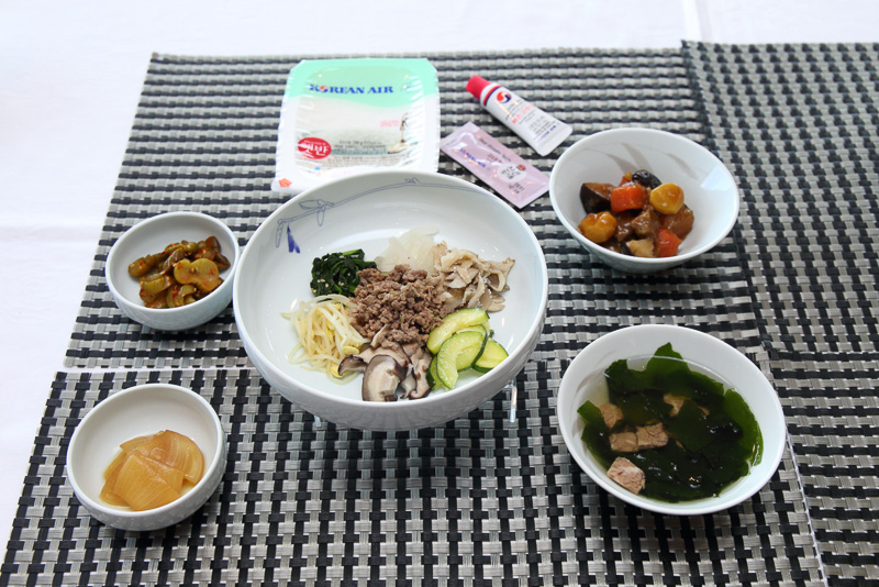 ファーストクラスのメニュー