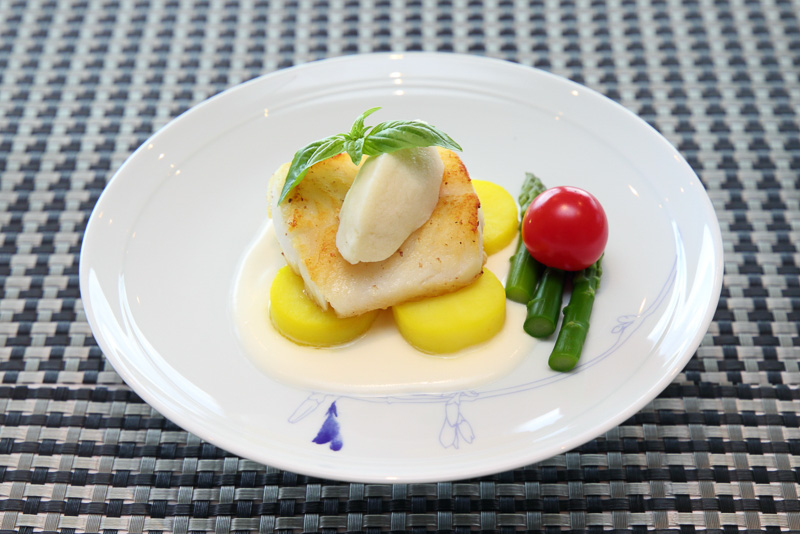 ファーストクラスのメニュー