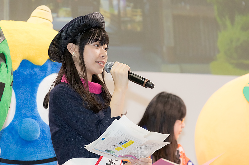 鳴門うずしお大使の松木里奈さん