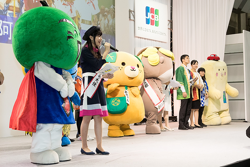 マスコットキャラクターのすだちくん