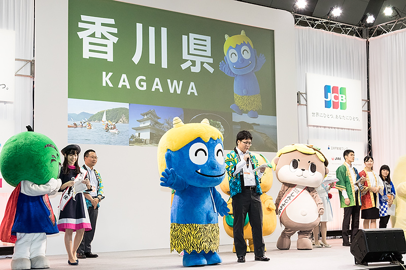 香川県は親切な青鬼君がPR