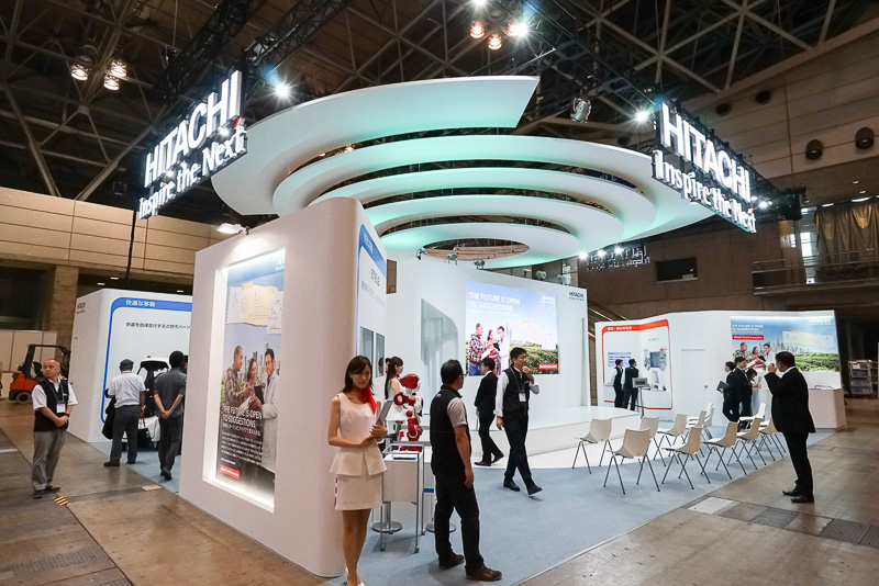 CEATEC JAPAN 2016の日立製作所ブース