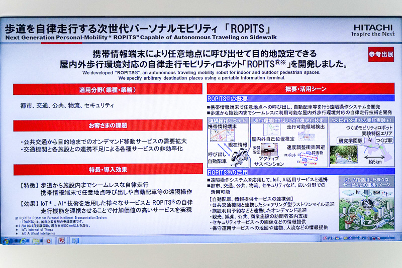 ROPITSの解説パネル