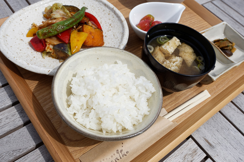 ご飯は同農園で栽培されている寿々喜（すずき）米