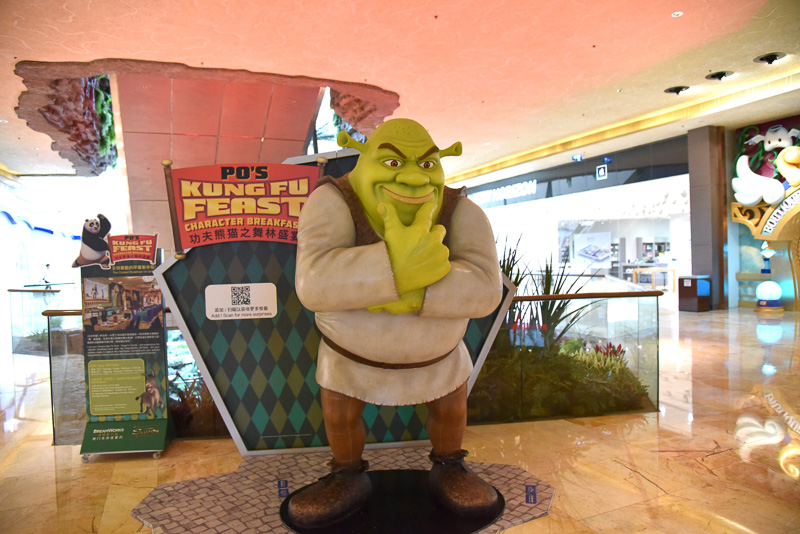 「サンズ・コタイ・セントラル」のさまざまな場所にフォトスポットなどがあった