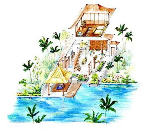 ヴィラ・ソカ（画像提供：星野リゾート）