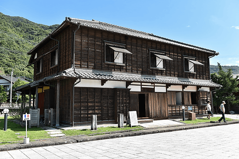 戦前 熊本 宇城市 三角港 寺島燈台 ⑦ 世界のくまもと｜世界遺産 三角西港（宇城市）