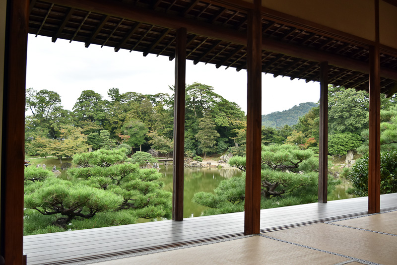 この景色を眺めながらの至福の一服です