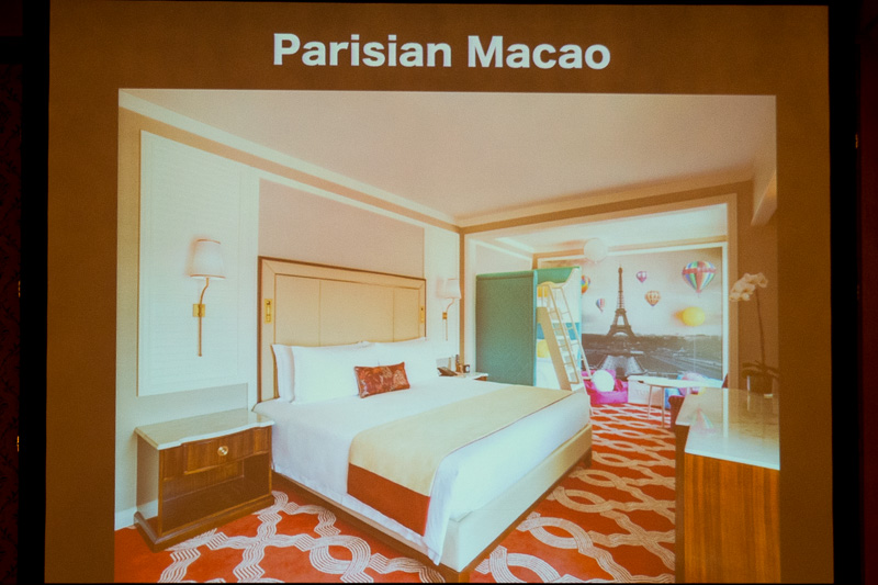9月に開業した「The Parisian Macao（ザ・パリジャン・マカオ）」