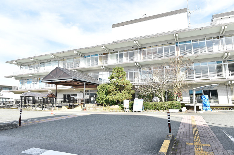 協定調印式は天草市役所2階の庁議室で行なわれた